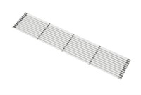 VENTILATIONSGALLER ROSTFRI    LOOK METALL