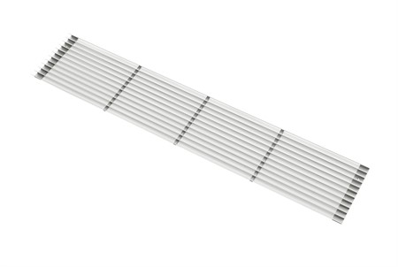 VENTILATIONSGALLER ROSTFRI    LOOK METALL